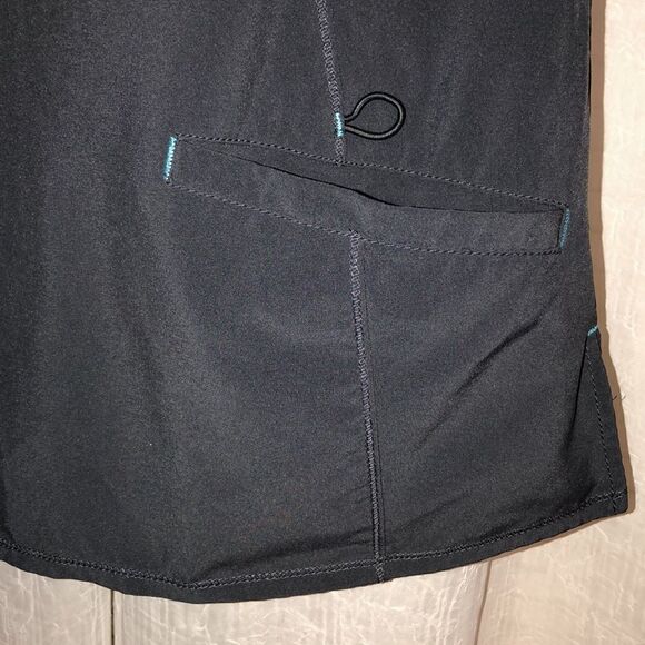 ScrubStar XS Charcoal Gray Performance Scrub Top - Picture 7 of 11